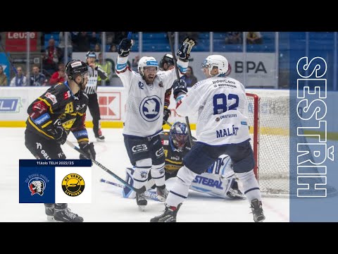 HC Škoda Plzeň - Verva Litvínov | SESTŘIH, 11.kolo TELH 2022/23, 16.10.2022