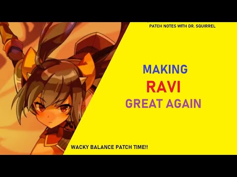 MAKING RAVI GREAT AGAIN?? - Some Weird Buffs! [Epic Seven Balance Patch Notes]