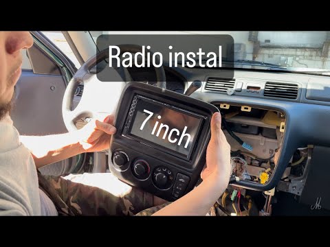 Double din Instal on 97-01 CR-V