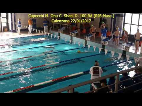 Capecchi M. Onu C. Shani D. 100 RA (RJS Masc.) - Calenzano 22/01/2017
