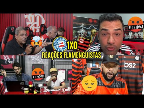 REAÇÕES DOS FLAMENGUISTAS NA DERROTA DE 1 A 0 PRO BAHIA  - BRASILEIRÃO 2025