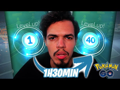 QUEBREI O JOGO UPANDO DO LEVEL 1 AO 40 EM MENOS DE 2 HORAS NO POKÉMON GO! **MELHOR MÉTODO DE XP**