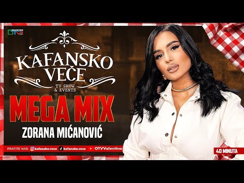 ZORANA MICANOVIC - KAFANSKI MEGA MIX 40MIN | UZIVO | ORK MILANA DIMICA | 2025 | KAFANSKO VECE