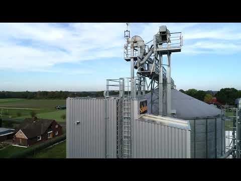 Stela stationäre Trocknungsanlage AgroDry mit Biturbo Technologie