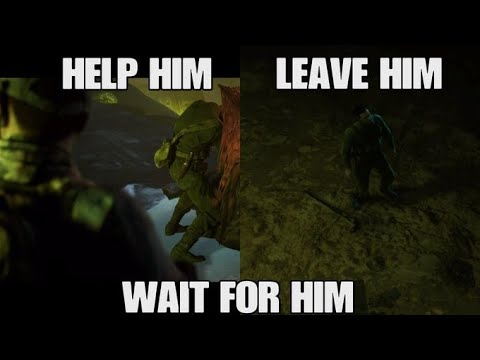 House of Ashes: Jason and Salim - all choices - Help him,  left him or wait for him