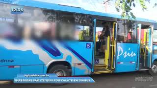 19 pessoas são detidas por calote em ônibus 19 pessoas são detidas por calote em ônibus