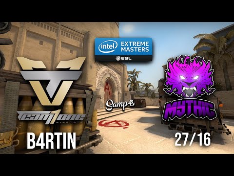 TeamOne b4rtin (27/16) vs Mythic (de_mirage) - Samp4s CS:GO POV Demos