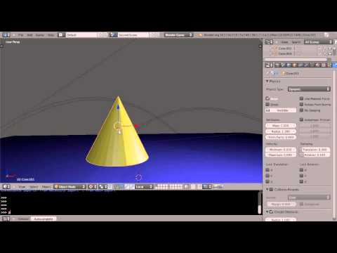 Blender 2.6 Tutorial - Game Engine Physics - Part 10