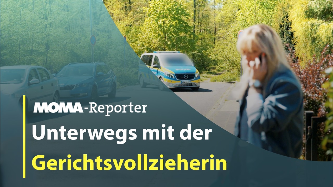Schulden eintreiben, Zwangsräumung – Unterwegs mit der Gerichtsvollzieherin | ARD Morgenmagazin