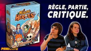 MISFIT HEROES - La règle, la partie, la critique !