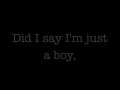 Just A Boy - Angus And Julia Stone (Lyrics on ...