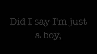 Just A Boy - Angus And Julia Stone (Lyrics on Screen!)