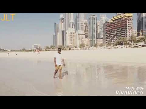 Beach walk with Kathi bgm in JBR (Dubai) (sl - mot)
