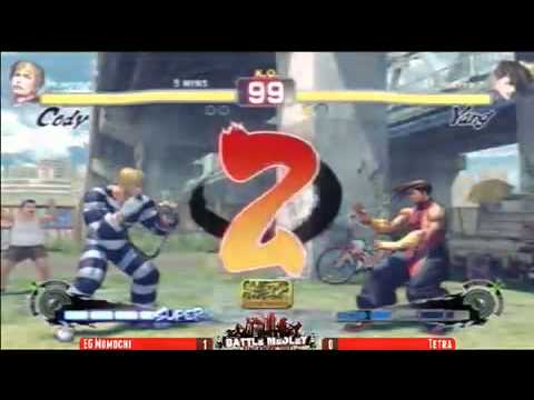 SSF4 AE: Momochi (Cody) at Battle Medley Singapore (All 1v1 matches)