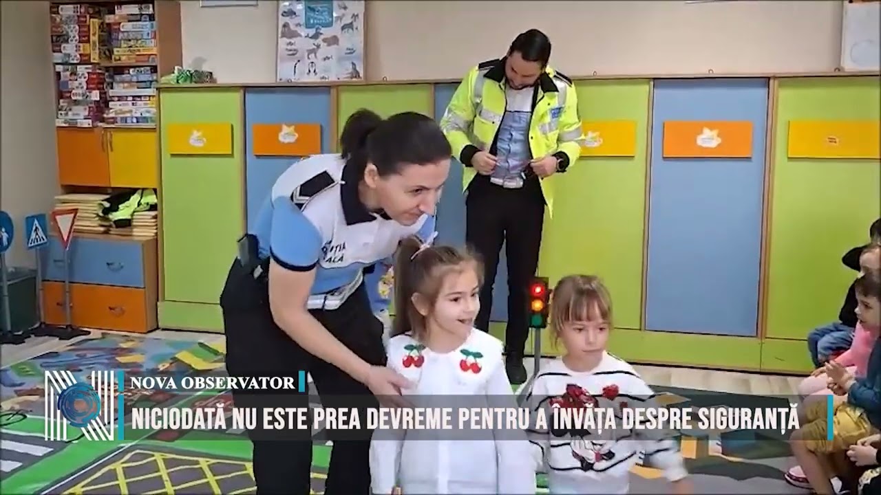 Niciodată nu este prea devreme pentru a învăța despre siguranță