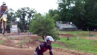 preview picture of video 'Motocross at Big Air Newaygo 40+ 2nd Moto Red Flag 06.09'