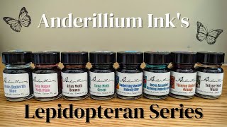 8 Amazing Inks You Probably Haven't Tried Yet: The Anderillium Lepidopteran Fountain Pen Ink Series