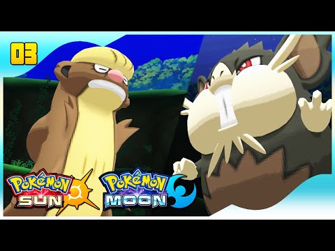 Pokemon Sun & Moon Walkthrough Part 3: Totem Gumshoos or Alolan Raticate