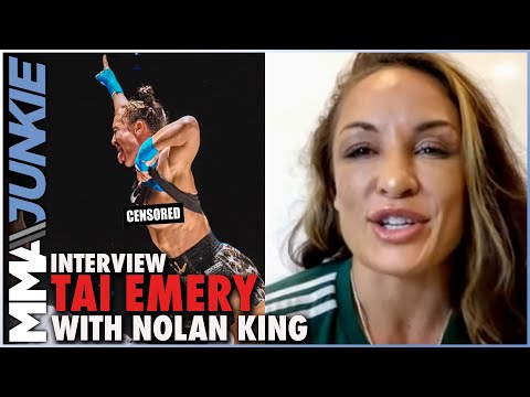 BKFC's Tai Emery Explains Viral Flashing Celebration, Says There's More To Come