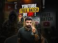 YouTube Free Batch का सच..😱Ft. Aditya Ranjan Sir #shorts