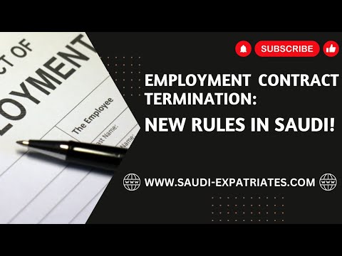 MHRSD clarifies on Termination of Employment contracts in Saudi Arabia | Work Contract | Termination