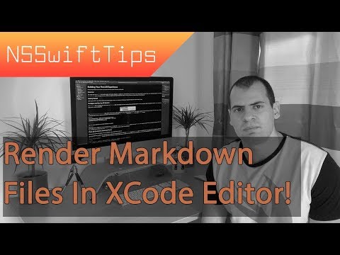 NSSwiftTips No: 6 - Make XCode Editor render Markdown files