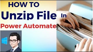 Download the video "Power Automate Tutorial: How to Unzip Files in SharePoint & OneDrive - Extract Archive to Folder"