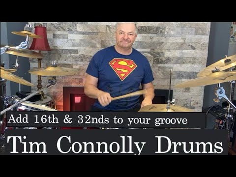 Looking For New Groove Ideas? Add These 16th and 32nd note Rolls On The Hats to any of your Grooves