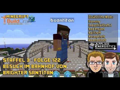 Let´s Play Buildcraft [HD+] S03E122 - Im Bahnhof mit Brighter Santitan