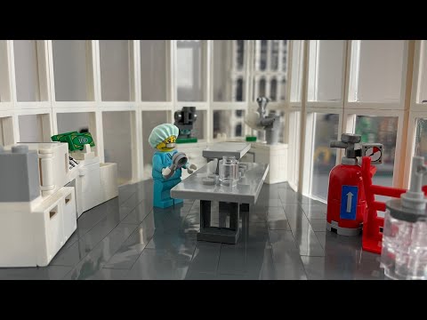 Bau einer Lego Stadt Teil 143. - Forschungslabor und XXL Bricklink-Bestellung