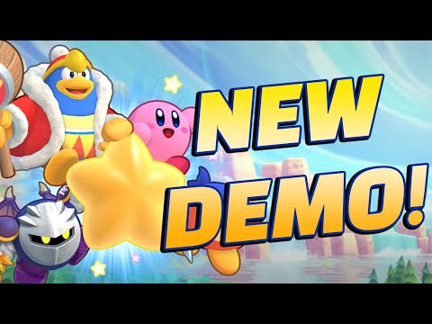 Playing The Demo For Kirby's Return To Dreamland Deluxe!