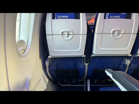 YouTube thumbnail for Southwest Airlines Boeing 737MAX 8 Passenger