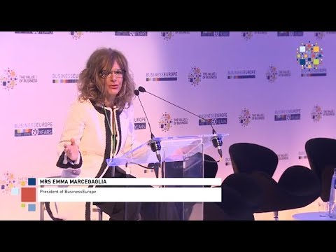 BusinessEurope Day 2018: Opening address by Emma Marcegaglia