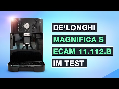Delonghi Magnifica S im Test - Modell ECAM11.112.B Kaffeevollautomat - Testventure