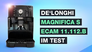 Delonghi Magnifica S im Test - Modell ECAM11.112.B Kaffeevollautomat - Testventure