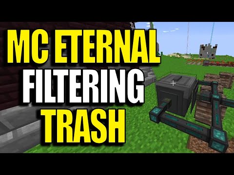 Minecraft MC Eternal Modpack Chapter 2 Ep 51 - Filtering Trash with Ender IO