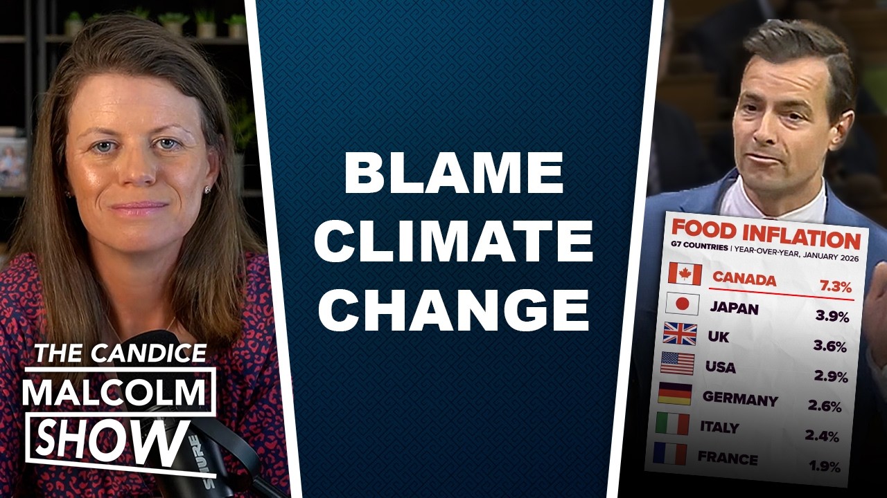 MP blames CLIMATE CHANGE for Liberal failures, Poilievre delivers BASED speech