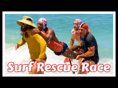 2022 USLA SER Championships - Men's Surf Rescue Race