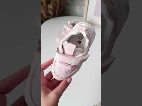Кросовки розовые Jong Golf для девочки. Подошва светится - фото 1 - id-p3126732389