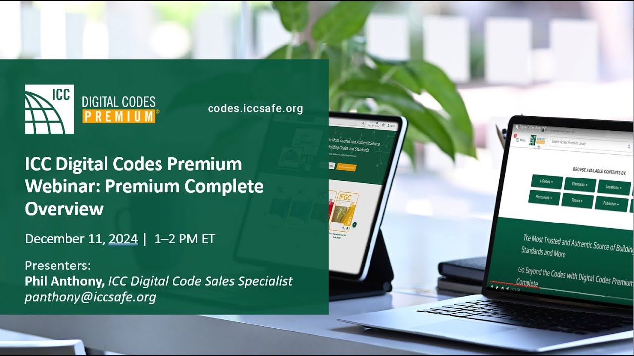 Webinar: Digital Codes Premium Complete Overview