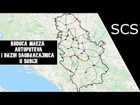 Razvoj mreže autoputeva i brzih saobraćajnica u Srbiji