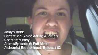 Perfect Idol Voice Acting Audition - Joslyn Beltz