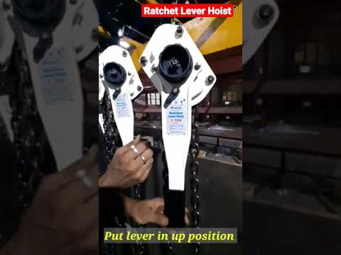 Ratchet Lever Hoist