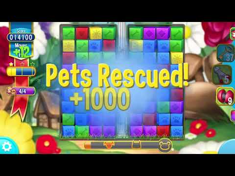 Pet Rescue Saga Level 3373 - 3387 🐶