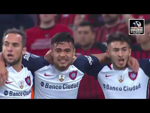 Atlético Paranaense 0-3 San Lorenzo, Gol de Paulo Díaz (SL)