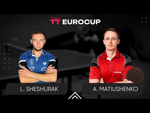 10:45 Liubomyr Sheshurak - Andrii Matiushenko 05.01.2024 TT Euro.Cup Ukraine Star. TABLE 3