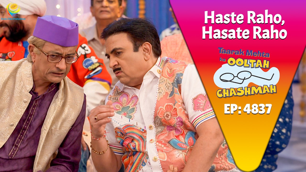 NEW Episode 4837 - Jetha और Bapauji ने की Tapu Sonu के Shadi की बात !Taarak Mehta Ka Ooltah Chashmah