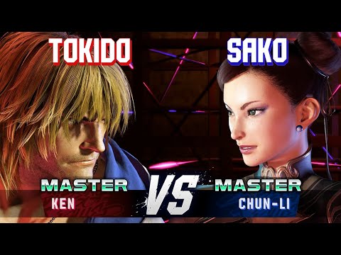 SF6 ▰ TOKIDO (Ken) vs SAKO (Chun-Li) ▰ High Level Gameplay