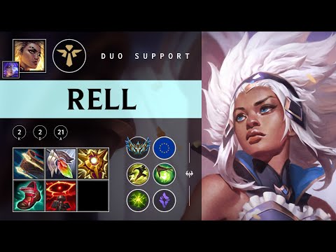 Rell Support vs Alistar - EUW Challenger Patch 25.23