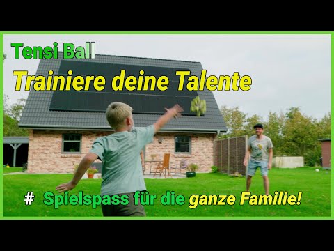 Spielspass für die ganze Familie 🍀 Talente trainieren mit dem Tensi Ball